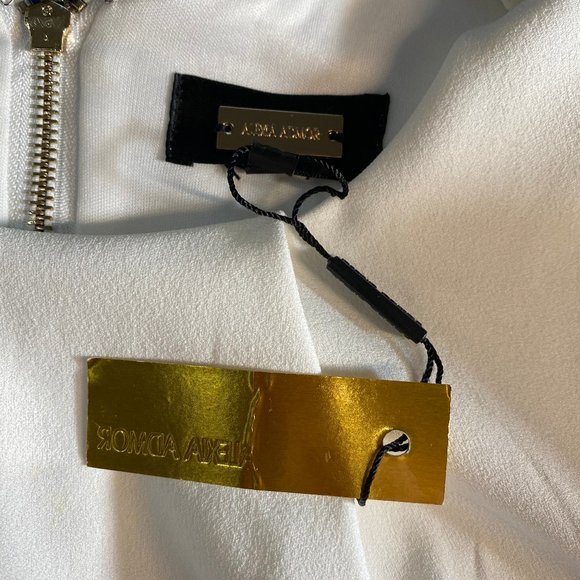 NWT๐ Alexia Admor Elegant Dress w/ Trumpet Sleeve - Picture 6 of 8